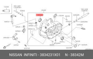 ДЕТАЛЬ 38342-31X01 NISSAN