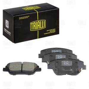 Колодки тормозные дисковые передние торм. диск d=300 мм PF 2381 TRIALLI