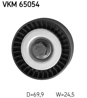 ролик обводной ремня НО!\ Mitsubishi ASX/Lancer/Outlander 1.8/2.0/2.4 06> VKM65054 SKF