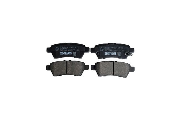 колодки дисковые задние! Nissan Pathfinder 2.5D 05> Z07395 ZENTPARTS