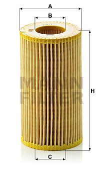 OPEL ASTRA G/OMEGA B/VECTRA HU7181N MANN FILTER