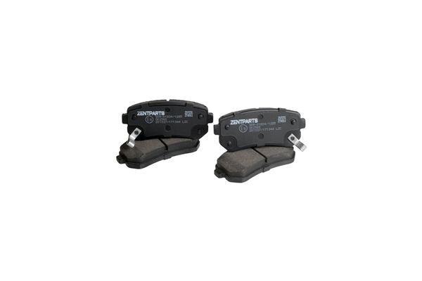 колодки дисковые задние Z07231 ZENTPARTS