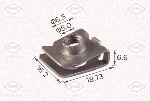 Клипса автомобильная [упаковка 10 штук] TJB1584 TJB1584 TATSUMI