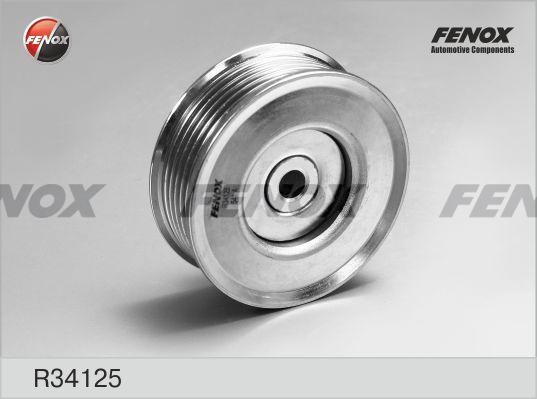 Ролик направляющий поликлинового ремня R34125 FENOX