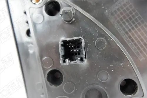 Зеркало левое Kia Rio 3 QB (2011-2017) 5 контактов, без повторителя, белое, с об OEM0088ZL OEMPARTS