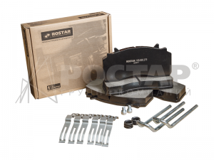 Колодки тормозные MAN TGS,TGX дисковые (4шт.) ROSTAR 180.000279 ROSTAR