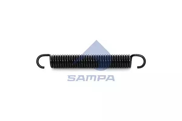 пружина возвратная! 190x26.3x4.3\ BPW 075033 SAMPA