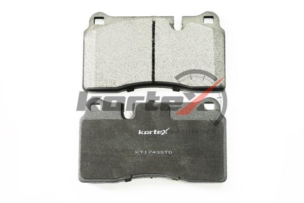 Колодки тормозные LAND ROVER Range Rover (06-12),Range Rover Sport передние (4шт KT1743STD KORTEX