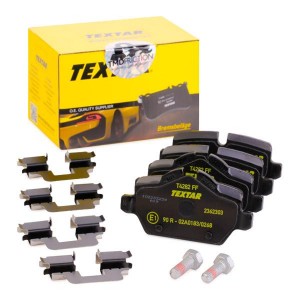 Колодки тормозные BMW 1 (E81,E87),3 (E90) задние (4шт.) TEXTAR 2362303 TEXTAR
