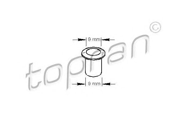 КРЕПЛЕНИЕ БАМПЕРА - ВТУЛКА VW GOLF II/PASSAT B3/B4/T4 103 546 HANS PRIES