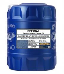 7509 MANNOL SPECIAL 10W40 20L масло моторное! полусинт.\ API SN/CH-4, ACEA A3/B4 MN7509-20 MANNOL