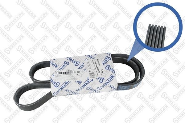 ремень поликлиновой! 6PK1210 \ Opel Astra J 1.4 16V 09> 06-01210-SX STELLOX