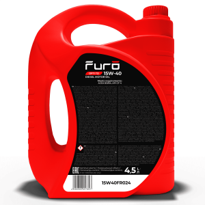 Furo OPTI TD 15W40 (4,5L) масло моторное! минер.\ API CF-4 15W40FR024 FURO