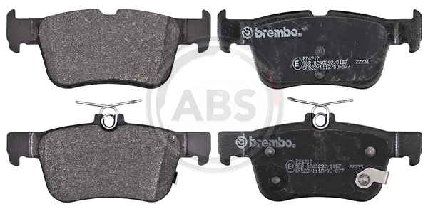 Колодки тормозные дисковые P24217 P24217 BREMBO