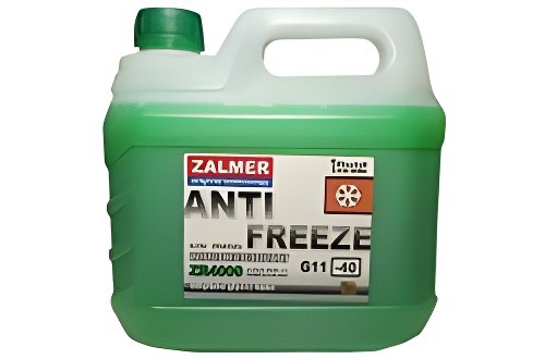 Антифриз зеленый -40C ZR4000 LLC G11 3кг ZALMER ZR40G003 ZALMER