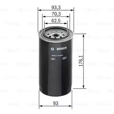 Фильтр топливный DAF 75,85,95 BOSCH 1 457 429 676 BOSCH
