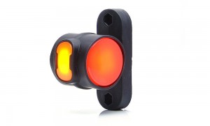 Фонарь габаритный трехцветный (с дополнительным боковым габаритом) 12V-24V 1099 WAS