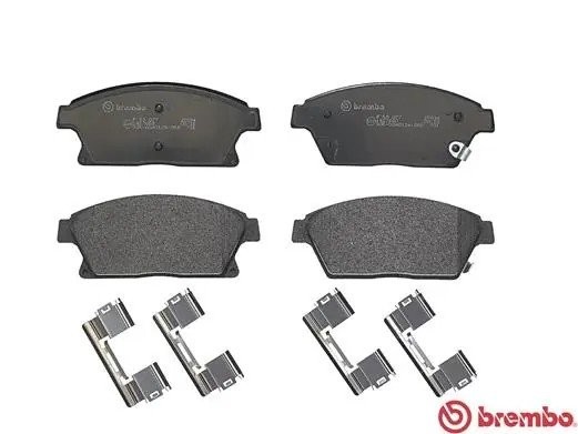 P59077 колодки дисковые передние!\ Opel Astra, Chevrolet Cruze 1.4-2.0 09> P59077 BREMBO