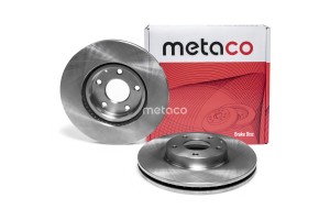 Диск тормозной передний вентилируемый 3050080 3050080 METACO