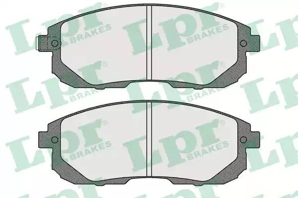 Колодки передние SUZUKI SX4 07- 05P1605 05P1605 LPR
