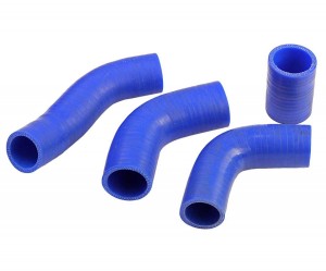 Патрубок УАЗ Патриот радиатора комплект 4шт. синий силикон MEGAPOWER 13017041 MEGA POWER