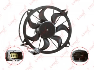вентилятор системы охлаждения!\ Peugeot 407 04> RF-1779 LYNXAUTO
