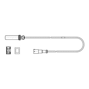 Датчик ABS для а/м Mercedes-Benz Actros MP2/MP3 (03-)/Axor (01-) прямой 3000мм ( VSABS1502 START VOLT