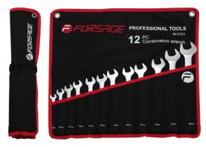 Набор ключей комбинир 12пр  8-24мм (свертка) /FORSAGE/ F5121 FORSAGE TOOLS
