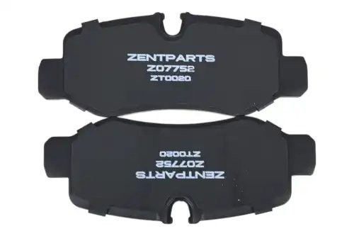 колодки тор. диск. зад. с антиск. пл.! (P50126) MB Vito W447 2.0/2.1 14> Z07752 ZENTPARTS