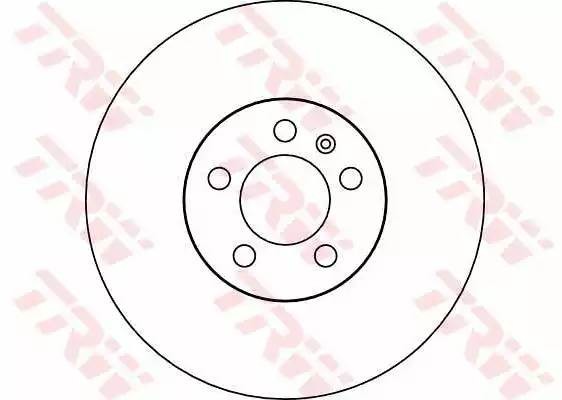 AUDI A3/GOLF IV/SKODA OCTAVIA 288x25x5 DF4027 TRW