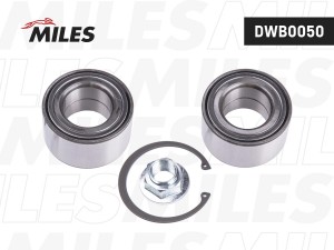 Подшипник ступицы передний MAZDA 6/CX-7/CX-9 02- (SKF VKBA 6849) DWB0050 DWB0050 MILES