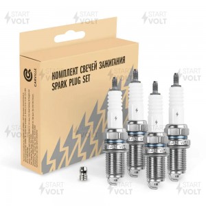 Свеча зажигания для а/м ГАЗ/УАЗ с дв. ЗМЗ-405/406/409 (зазор 1мм, с резистором,  VSP 0032 START VOLT