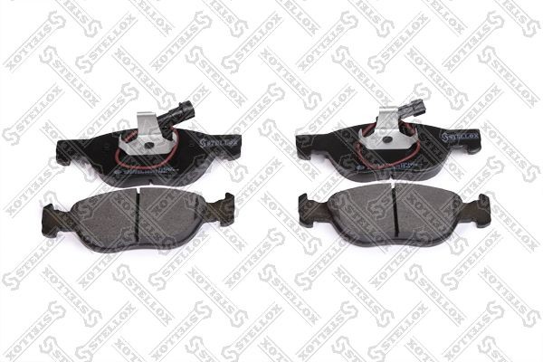 587 00 !колодки дисковые п.\ Fiat Punto 1.3JTD/1.9JTD &16V 99> 598-000-SX STELLOX
