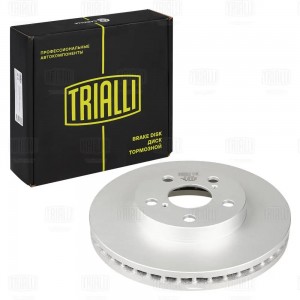 Диск торм. для а/м Toyota Carina E (92-) перед. d255 (DF 105106) DF 105106 TRIALLI
