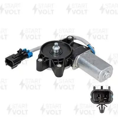 Моторедуктор стеклоподъемника левый для а/м ВАЗ 1117-1119, Chevy Niva  VWR0117 VWR 0117 START VOLT
