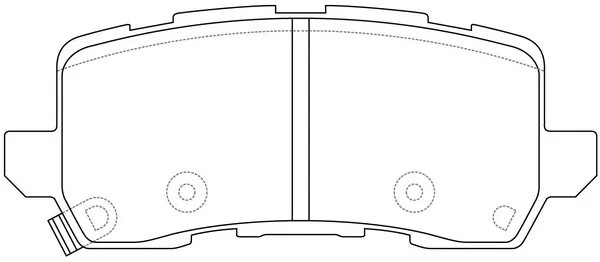Колодки дисковые Acura TLX 14 - BP28009 BP28009 SB NAGAMOCHI