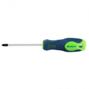 Отвертка крестовая PZ 1.0х80мм магнитная (сталь CrV) СИБРТЕХ 11877 SIBRTEC
