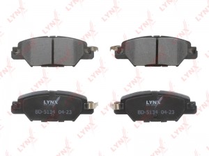 Колодки тормозные дисковые задние BD5134 LYNXAUTO