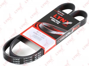 Ремень поликлиновой 6PK1195 LYNXAUTO