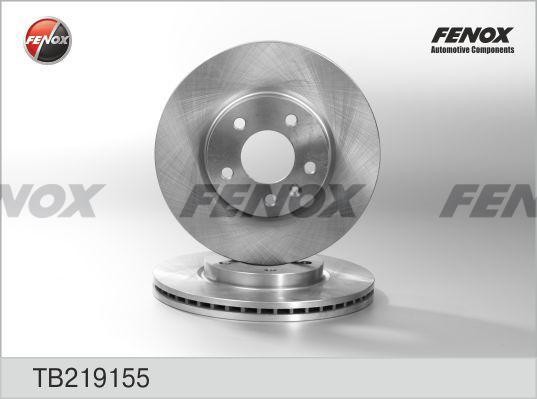 Диск тормозной Chevrolet Cruze 09-, Orlando 10-, Opel Astra J 09-, Zafira C 11-  TB219155 FENOX