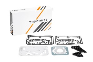 VOLVO TRUCK FH13 (2005-2008) прокладки+охл.пластина+болты. T08497013 TOPCOVER