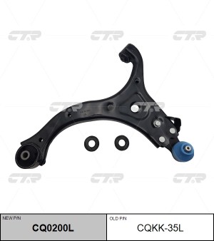 Рычаг подвески HYUNDAI Tucson (09-13) KIA Sportage передней нижний левый CTR CQ0200L CTR
