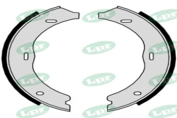 Комплект тормозных колодок 09720 09720 LPR