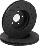 диск тормозной передний!\ MB C-Class W204/S204 3.5i/3.0CDi 07> Z06175 ZENTPARTS