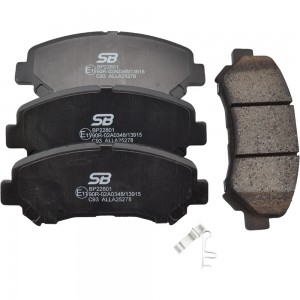 Колодки тормозные передние NISSAN QASHQAI 1.6/2.0 07-/X-TRAIL 07- BP22801 BP22801 SB NAGAMOCHI