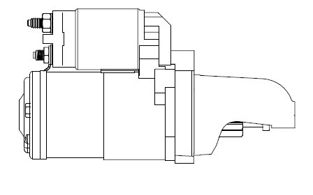 Стартер для а/м Subaru Forester SJ (13-)/XV GP (12-)/Outback BR (09-) 2.0i/2.5T  LSt 2204 START VOLT