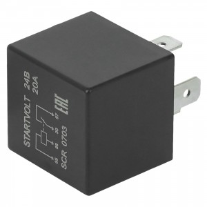 Реле 20А 24В без кронштейна SCR 0703 START VOLT