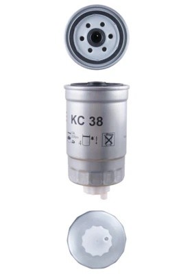 Фильтр топливный KC38 MAHLE KNECHT