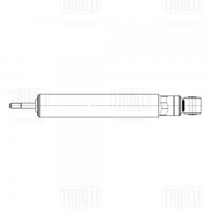 амортизатор передний! 455-775 16х54 I/O\ IVECO EuroTech 92>/EuroStar 93>/Stralis AH 16016 TRIALLI
