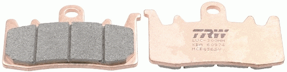 Колодки дисковые MCB856SV MCB856SV TRW LUCAS